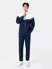 Bộ Nỉ Khóa Nam 5S Fashion Can Phối Phom Regular BNK24015