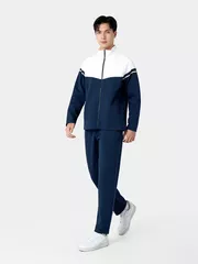 Bộ Nỉ Khóa Nam 5S Fashion Can Phối Phom Regular BNK24015