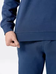 Áo Nỉ Nam Phối Line 5S Fashion Phom Slimfit BANI24020