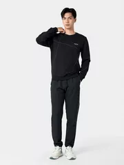 Áo Nỉ Nam 5S Fashion Họa Tiết Đường May Phom Slimfit ANI24003