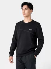 Áo Nỉ Nam 5S Fashion Họa Tiết Đường May Phom Slimfit ANI24003