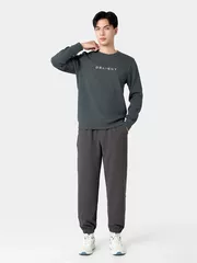 Áo Nỉ Nam Vài Tổ Ong 5S Fashion Cổ Layer Slimfit ANI24009