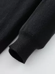 Áo Len Nam Cổ Tròn 5S Fashion Dệt Kẻ Slimfit ALE24006