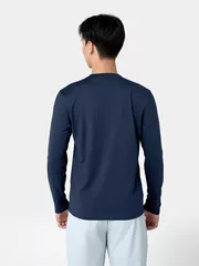 Áo Giữ Nhiệt Nam 5S Fashion Cổ Tròn Trơn Phom Ôm AGN24006