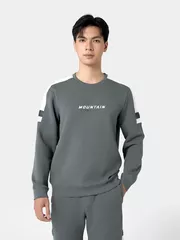 Bộ Quần Áo Nỉ Nam 5S Fashion In Chữ Can Phối BNI24004