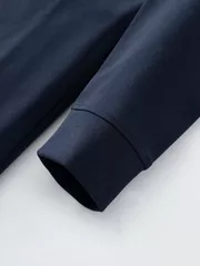 Áo Nỉ Nam Cổ Dệt Hiệu Ứng 5S Fashion Phom Casual BANI24009