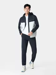 Áo Khoác Gió Nam Can Phối 5S Fashion Lót Nỉ AKG24004