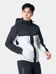 Áo Khoác Gió Nam Can Phối 5S Fashion Lót Nỉ AKG24004