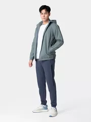 Áo Khoác Gió Nam Lót Lông Mũ Rời 5S Fashion Phom Regular AKG24015