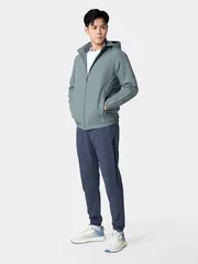 Áo Khoác Gió Nam Lót Lông Mũ Rời 5S Fashion Phom Regular AKG24015