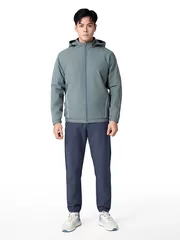 Áo Khoác Gió Nam Lót Lông Mũ Rời 5S Fashion Phom Regular AKG24015