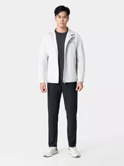 Áo Khoác Thời Trang Nam 5S Fashion Cổ Trụ In Chữ Slimfit AKH24008