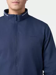 Áo Khoác Thời Trang Nam 5S Fashion Cổ Dệt Line AKH24003