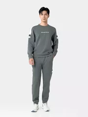 Bộ Quần Áo Nỉ Nam 5S Fashion In Chữ Can Phối BNI24004