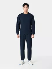 Áo Nỉ Nam Cổ Dệt Hiệu Ứng 5S Fashion Phom Casual BANI24009