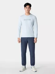 Áo Thun Nam Tay Dài Cotton 5S Fashion Phom Slimfit ATH24010