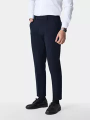 Quần Tây Nam 5S Fashion Phom Smart Fit Trơn Dễ Mặc QAU24009