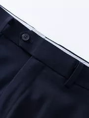 Quần Tây Nam 5S Fashion Phom Smart Fit Trơn Dễ Mặc QAU24009