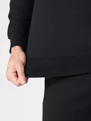 Bộ Quần Áo Nỉ Nam 5S Fashion Trơn In Logo Slimfit BNI24101