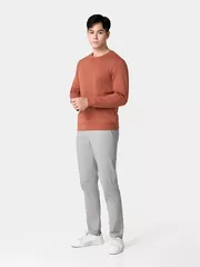Áo Nỉ Nam 5S FASHION Họa Tiết Phom Slimfit ANI24010