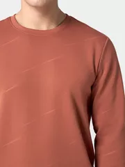 Áo Nỉ Nam 5S FASHION Họa Tiết Phom Slimfit ANI24010