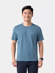 Áo Thun Nam Ngắn Tay Họa Tiết Phom Casual Fit ATS24006