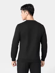 Áo Nỉ Nam Dài Tay 5S Fashion Basic Slimfit BANI24101