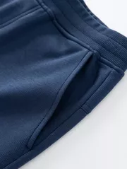 Quần Nỉ Nam 5S Fashion Cạp Chun Basic Slimfit BQNI24101