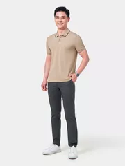 Áo Polo Nam 5S Fashion Trơn Basic Slimfit APC24070