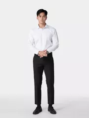 Áo Sơ Mi Nam Dài Tay Màu Trắng Phom Regular ASM24031