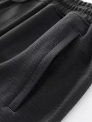 Quần Nỉ Nam Cotton 5S Fashion Trơn Vải Hiệu Ứng Casual QNI24001