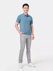 Áo Polo Nam 5S Fashion Sport Trơn Regular APC24067