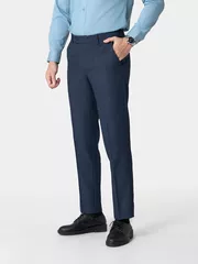 Quần Tây Nam 5S Fashion Họa Tiết Muối Tiêu Regular QAU24030