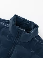 Áo Phao Cổ Trụ Seamless 5S Fashion Họa Tiết Phom Slimfit APH24029