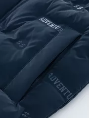 Áo Phao Cổ Trụ Seamless 5S Fashion Họa Tiết Phom Slimfit APH24029