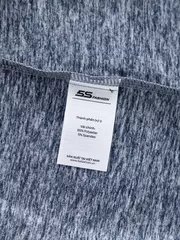 Áo Giữ Nhiệt Nam 5S Fashion Cổ 3 Phân Melange AGN24004