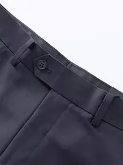 Quần Tây Nam 5S Fashion Phom Smart Fit Trơn Dễ Mặc QAU24034