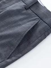 Quần Tây Nam 5S Fashion Dệt Kẻ Phom Slimfit QAU24031