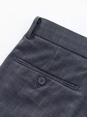 Quần Tây Nam 5S Fashion Dệt Kẻ Phom Slimfit QAU24031