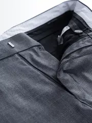 Quần Tây Nam 5S Fashion Dệt Kẻ Phom Slimfit QAU24031