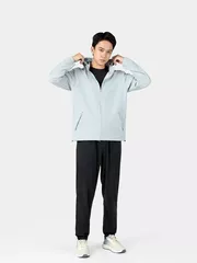 Áo Khoác Gió Nam 5S Fashion In Chữ Phom Slimfit AKG24002