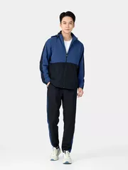 Bộ Quần Áo Gió Có Mũ 5S Fashion Can Phối Slimfit BOG24004