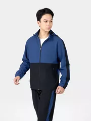 Bộ Quần Áo Gió Có Mũ 5S Fashion Can Phối Slimfit BOG24004
