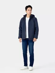 Áo Khoác Parka Nam 5S Fashion Trơn Phom Regular APH24030