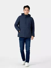 Áo Khoác Parka Nam 5S Fashion Trơn Phom Regular APH24030