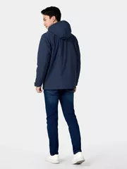 Áo Khoác Parka Nam 5S Fashion Trơn Phom Regular APH24030