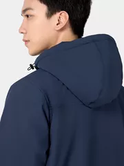 Áo Khoác Parka Nam 5S Fashion Trơn Phom Regular APH24030