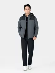 Áo Phao Nam Chần Bông 5S Fashion Can Phối Regular APH24048