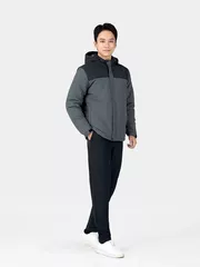 Áo Phao Nam Chần Bông 5S Fashion Can Phối Regular APH24048