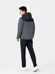 Áo Phao Nam Chần Bông 5S Fashion Can Phối Regular APH24048